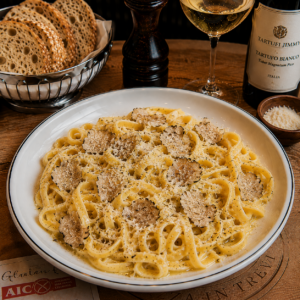 Burro tartufo e grana