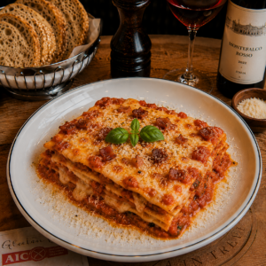 Lasagna all’amatriciana