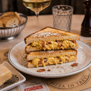 Carbonara toast 