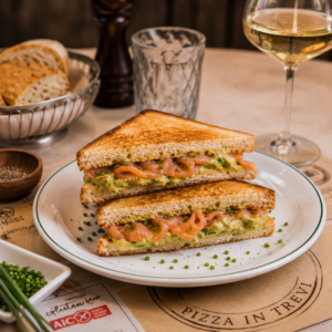 Salmone toast