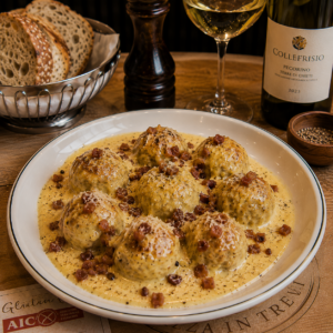Polpette Carbonara